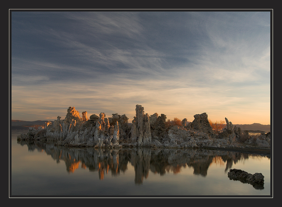 Утро на Mono Lake