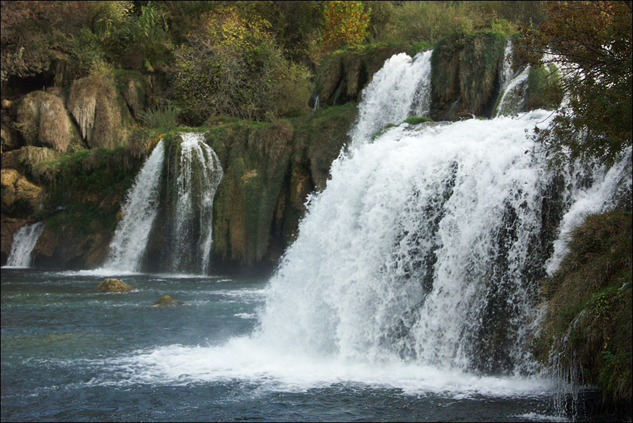 Снова водопады реки Крки