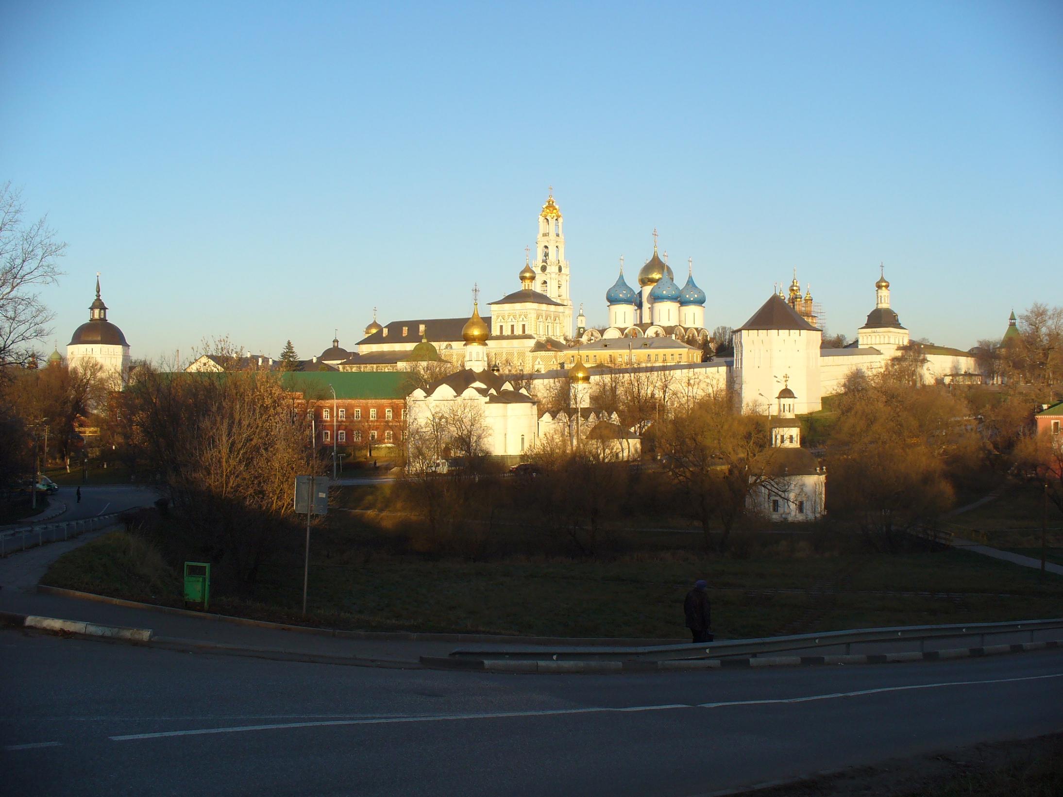 Троице-Сергиева лавра, ноябрь 2008 г.