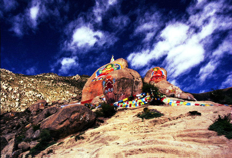 Tibet, Lhasa, Drepung Monastery-1 