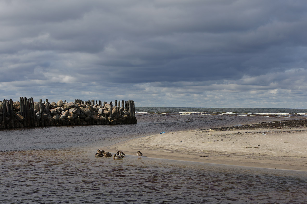 Вход в море