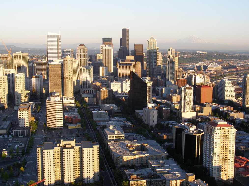 downtown of the Seattle