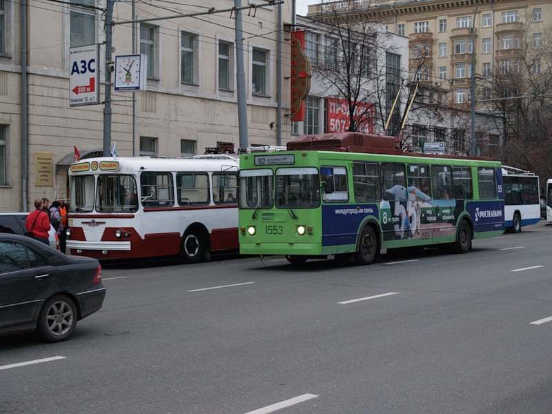 Московский троллейбус:вчера и сегодня