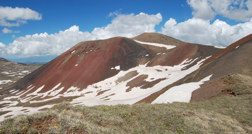 Volcano Azhdahak(elev. - 3597m)