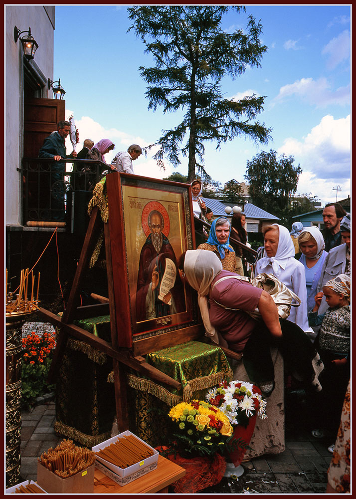 Крестный ход в Звенигороде