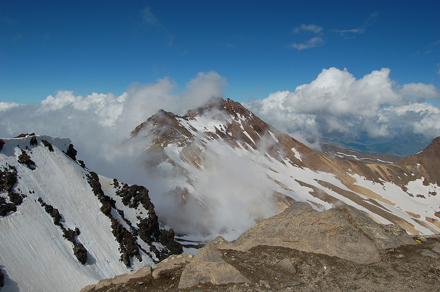 Aragats - View of the South Summit(elev. 4090m)