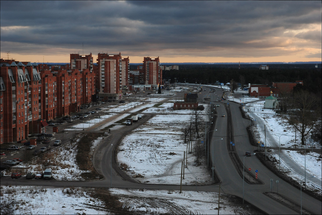 Наш город в первый день 2009 года