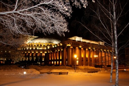 Вечерний Новосибирск