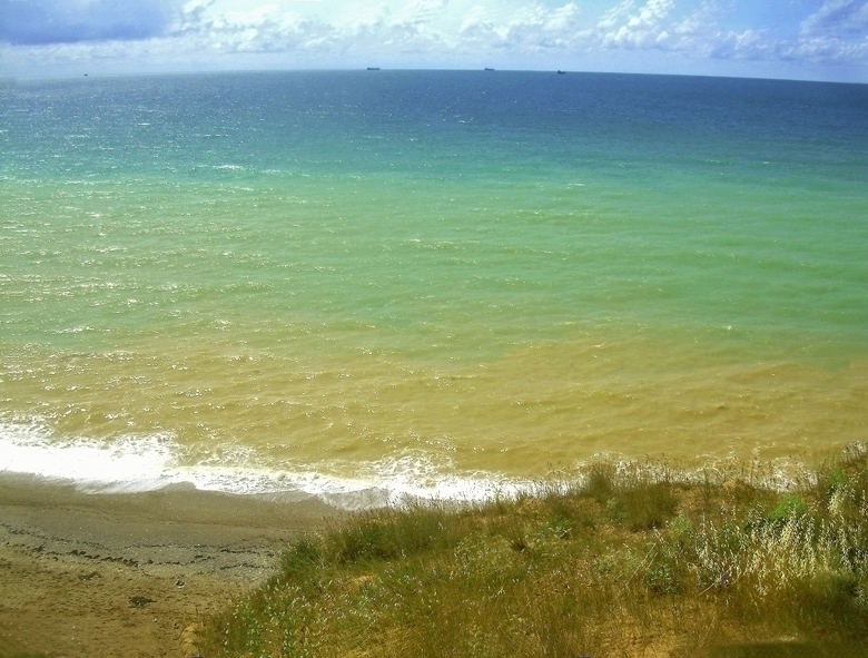 Море Черное, Земля круглая