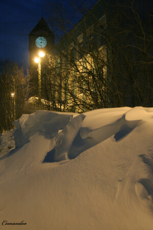 Снежный город