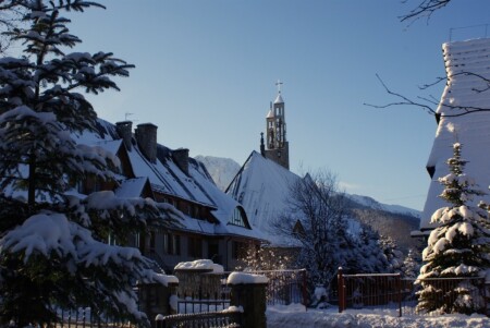 кастёл зимой