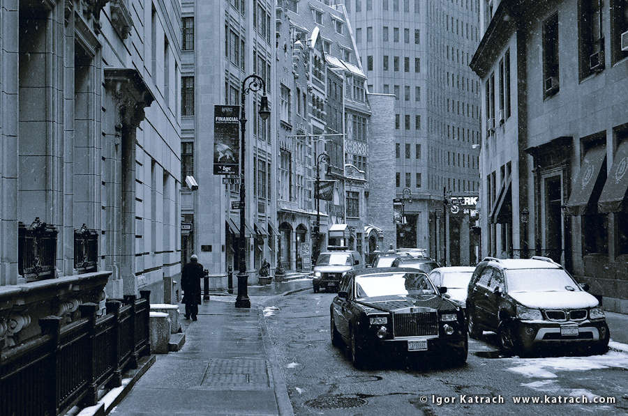 Wall street, New York 2009