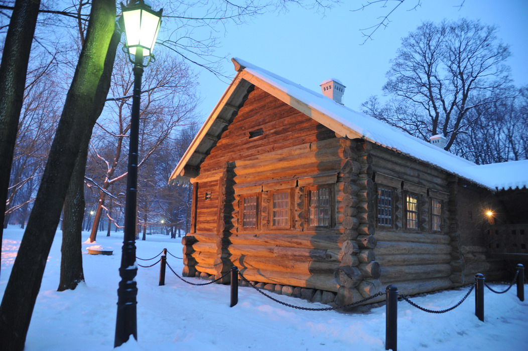 москва, коломенское, домик Петра