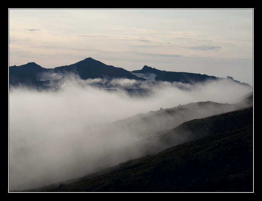 Misty mountains