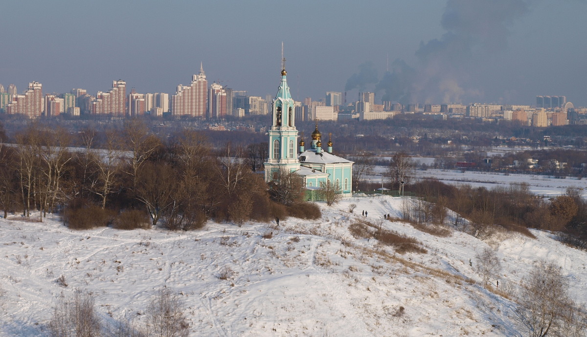 С Крылатских холмов