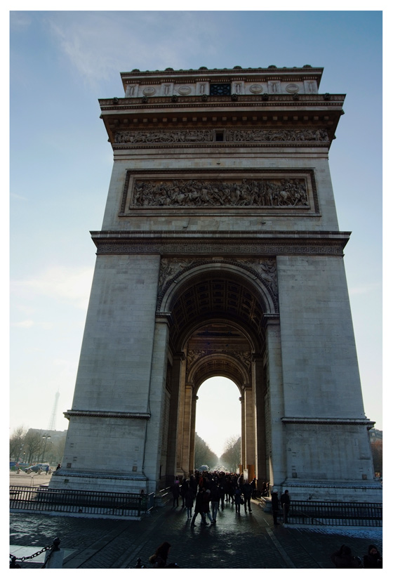 Triumfalnaja arka ,Eliseevskie Polja,Paris