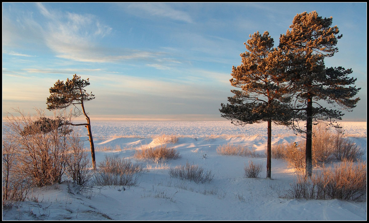 Беломорские зимние дали…