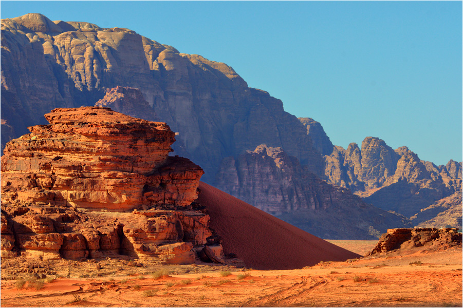 В пустыне Wadi Rum