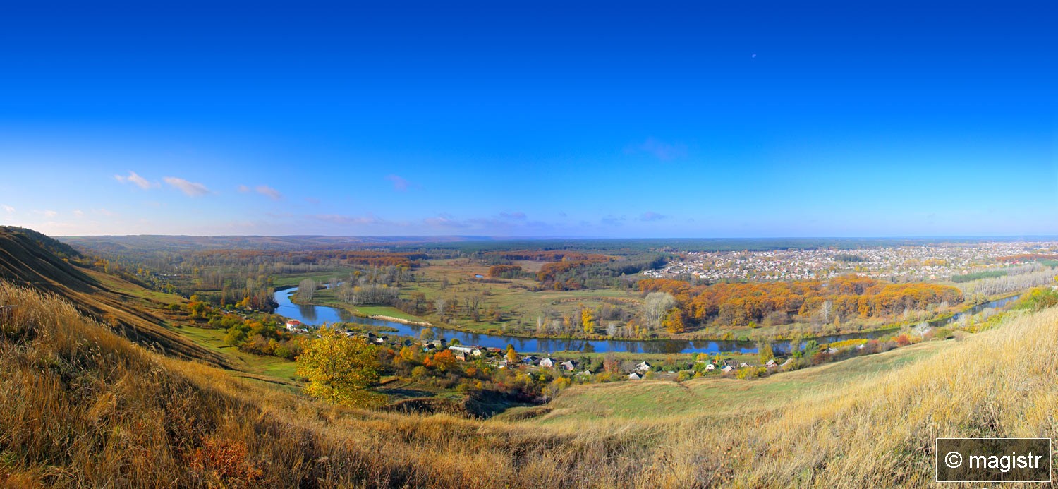 вид с горы Кременец