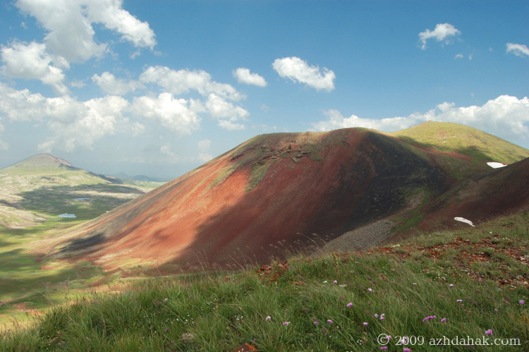 Azhdahak, elev. 3597m