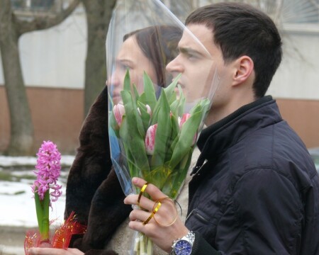 Букет маме....