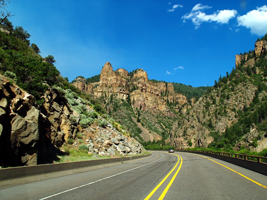 Glenwood Canyon, Colorado, USA