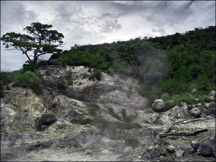 In Japan mountains