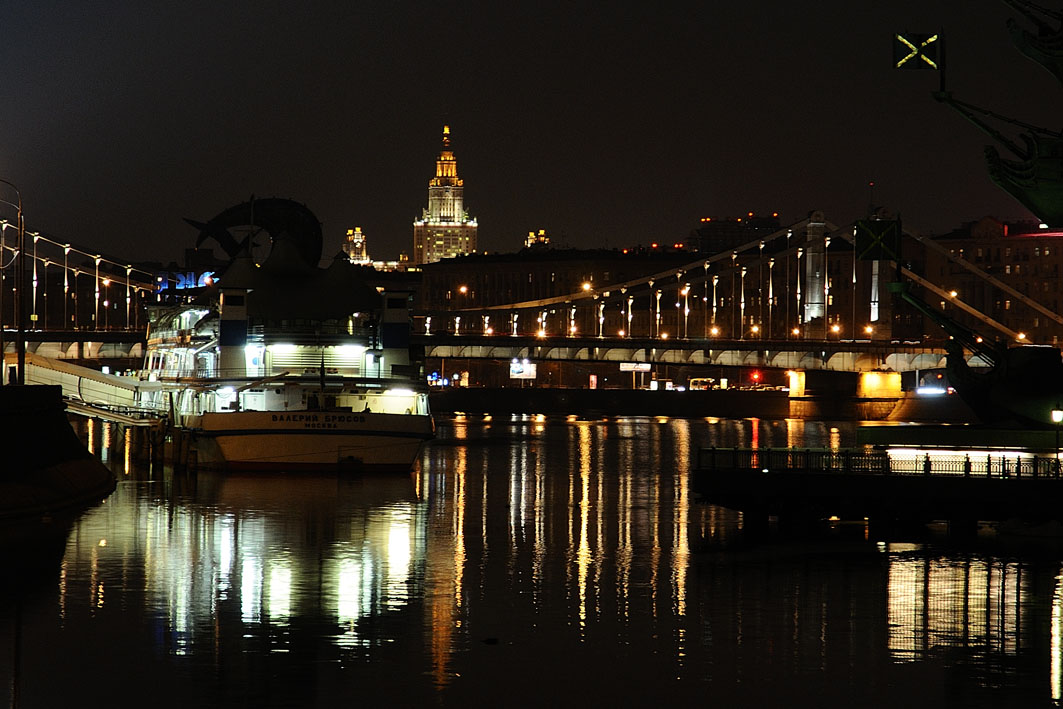 Огни Москвы.....реки