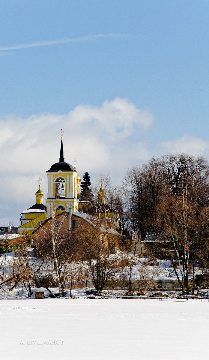 22 МАРТА 2009г. с.ОСТАШКОВО.ЦЕРКОВЬ РОЖДЕСТВА ХРИСТОВА(памят