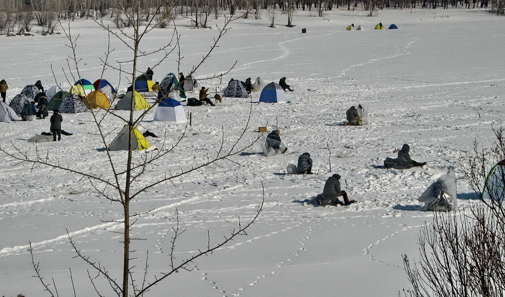 Рыбаки.