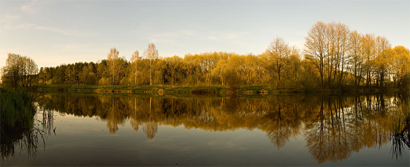 Весенней закат...