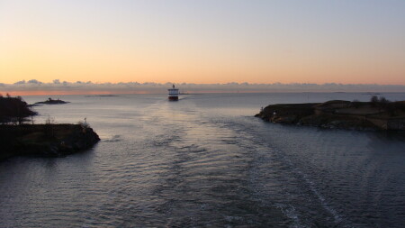 Утро на пароме &amp;quot;Сильвия Лайн&amp;quot; Финляндия