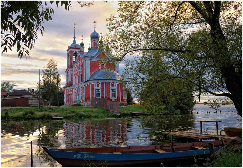 Сумерки в устье Трубежа