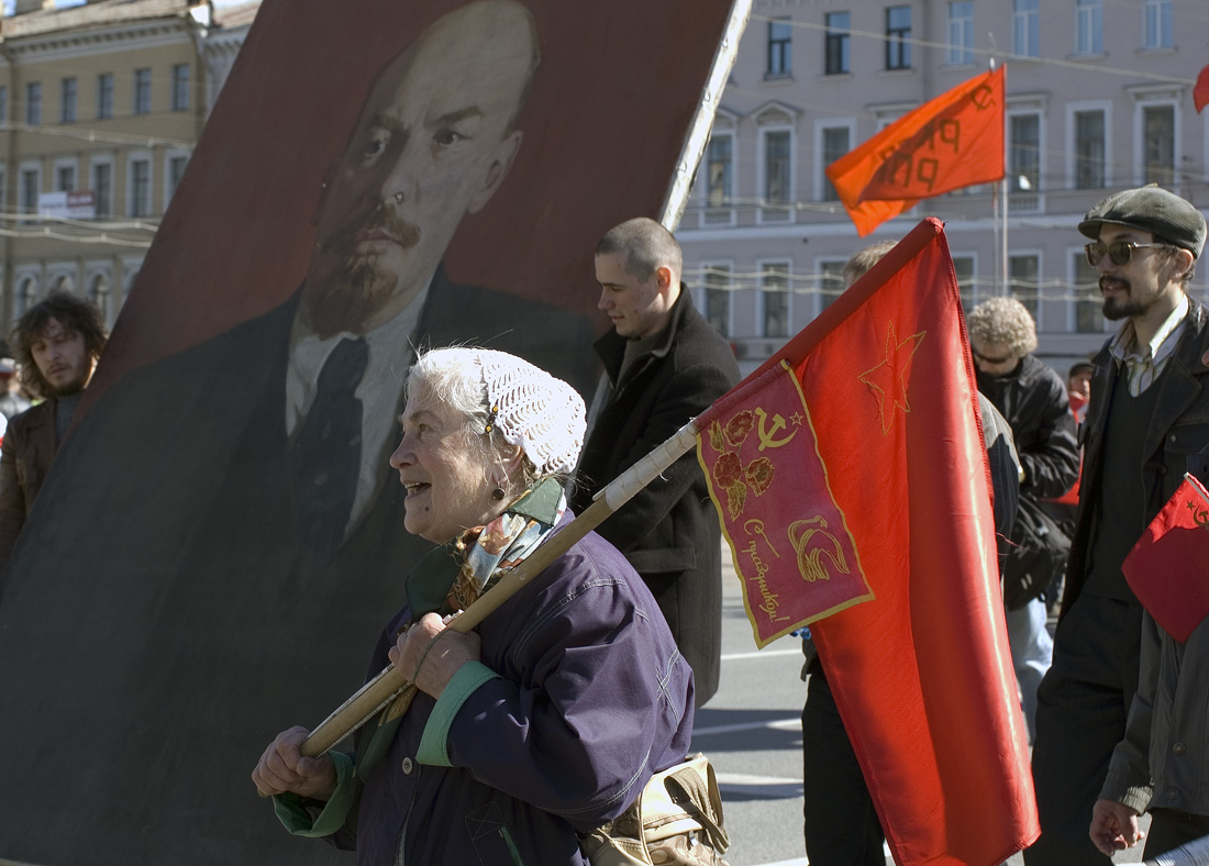 с Лениным в сердце