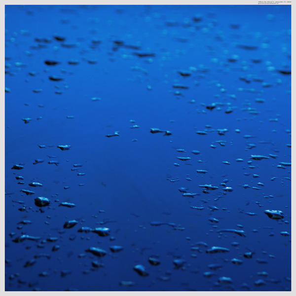 Colors Of Rain - blue