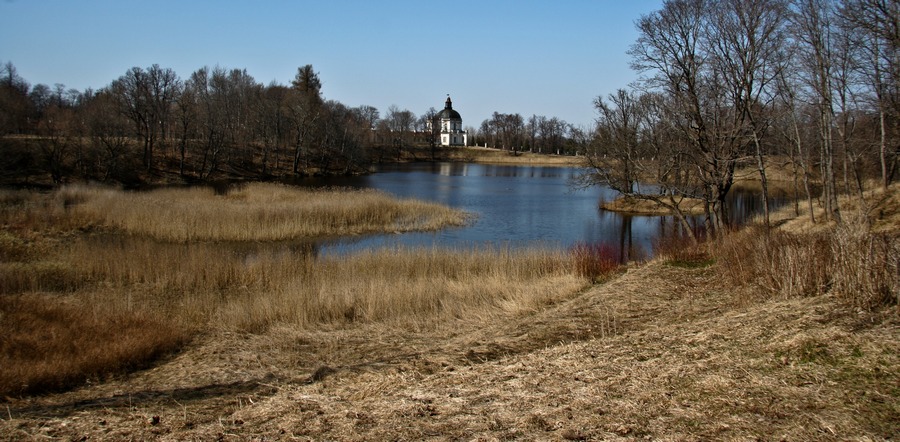 весна в Ломоносове