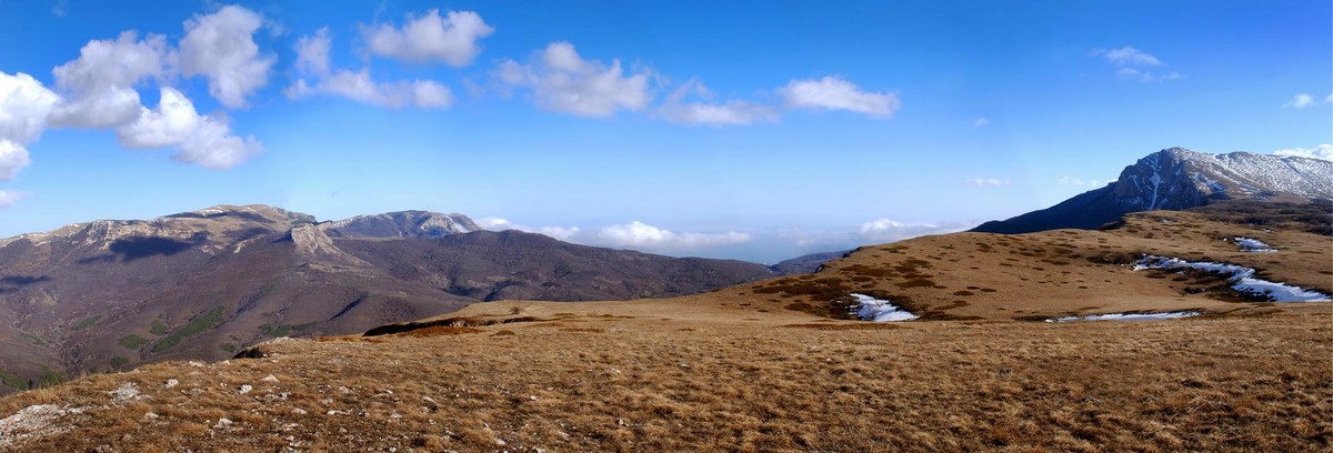 Панорама Крымских гор