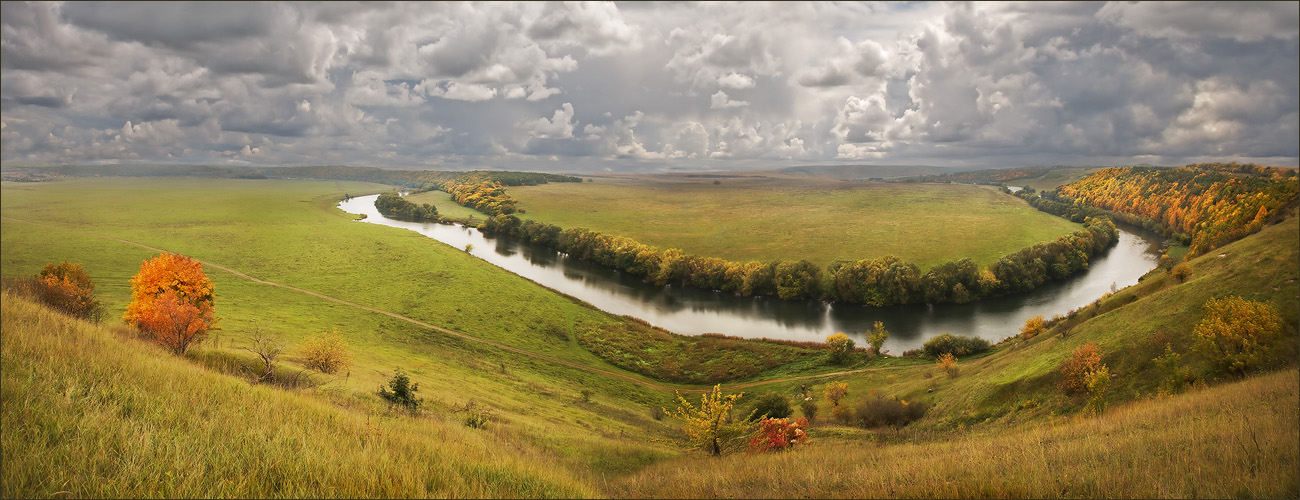 Осень на реке Красивая Меча