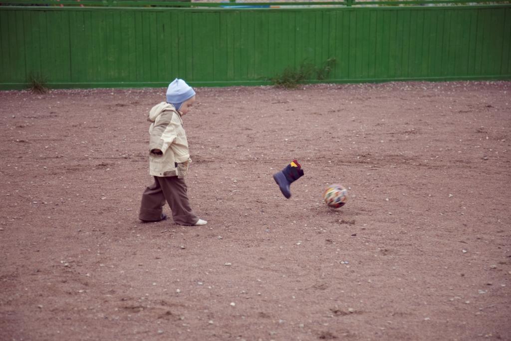 Мой первый удар.