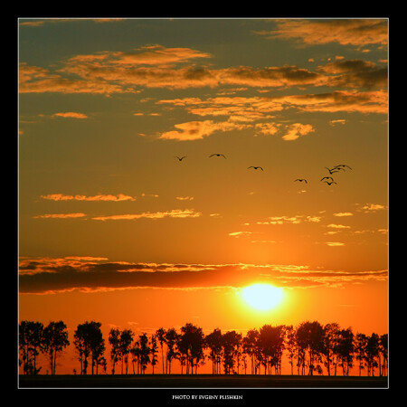 Провожая день...