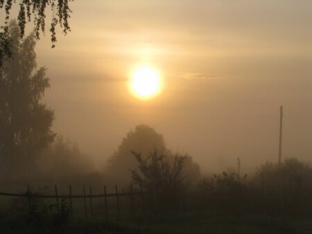Туманная заря