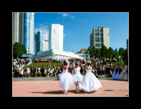 парад невест в Самаре