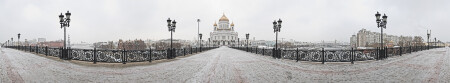 Патриарший мост - 360° панорама