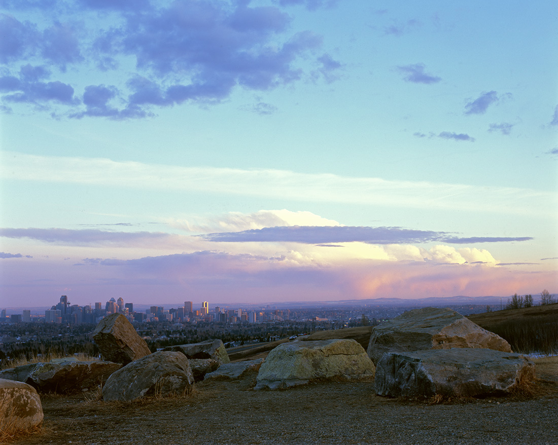 Вид на город с Nose Hill