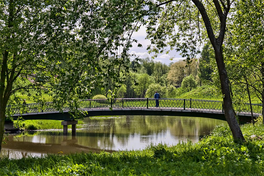 Композиция с мостом и...