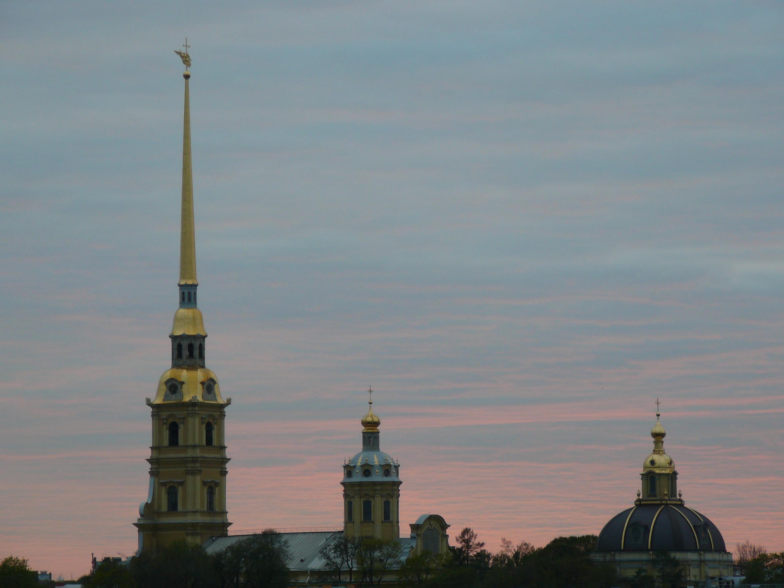 Петропавловская крепость. Купола.