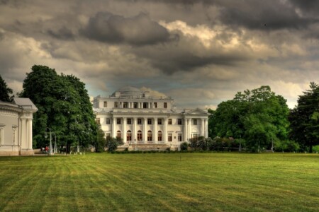 HDR. ЕЛАГИН ДВОРЕЦ.ПИТЕР