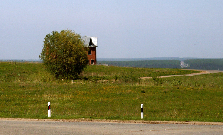 За городом