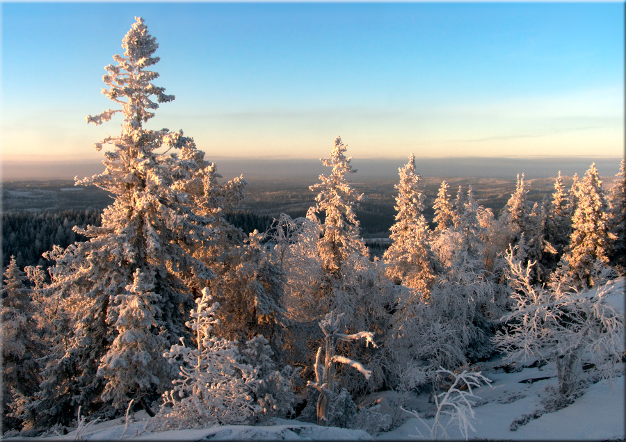 Зимняя Лапландия