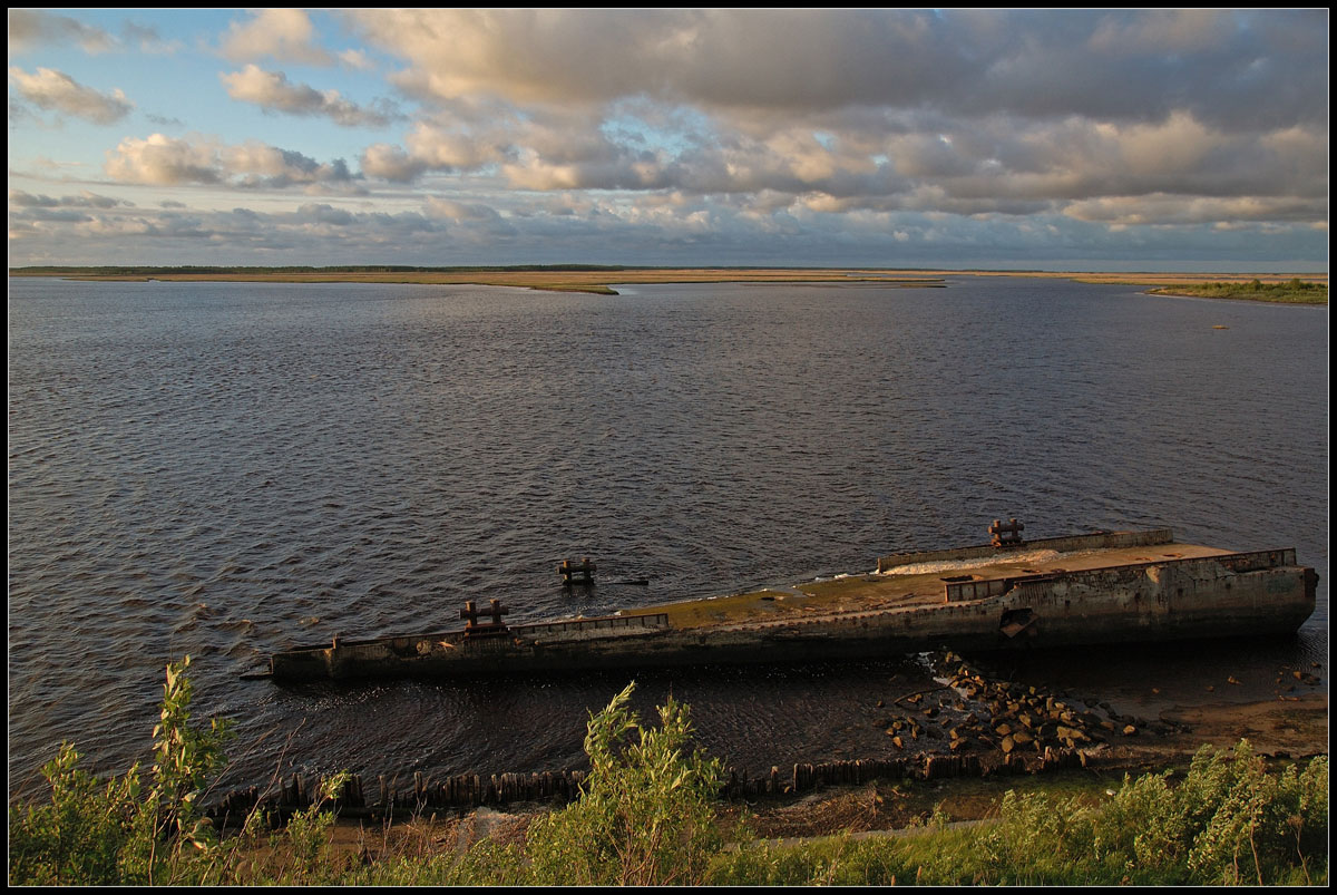 Водные просторы...